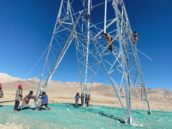 西藏阿里与藏中电网联网工程（仲巴220KV输变电工程（索莫羊日---查桑））